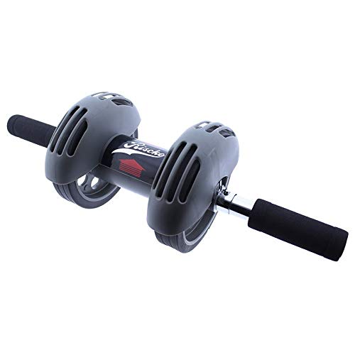Riscko Wonduu Rueda Abdominal Power Stretch Roller AB Roller con Mangos de Espuma Riscko Wonduu Rueda Abdominal Power Stretch Roller AB Roller con Mangos de Espuma