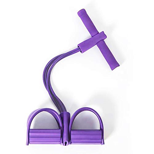RISF Pedal Expansor de Pecho y Abdominales Estiramiento Entrenamiento Abdominal Pierna Culturismo Ejercitador Adelgazante, Multifunción Ajustable 4 Bandas de látex de Resistencia Banda Correa RISF Pedal Expansor de Pecho y Abdominales Estiramiento Entrenamiento Abdominal Pierna Culturismo Ejercitador Adelgazante, Multifunción Ajustable 4 Bandas de látex de Resistencia Banda Correa