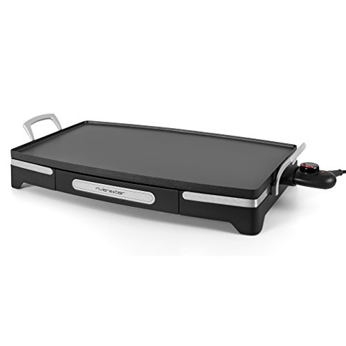 Riviera & Bar QP350A Independiente 2200W Negro, Color blanco plancha eléctrica - Planchas eléctricas (Negro, Blanco, Independiente, 590 x 325 mm, Giratorio, 2 m, 2200 W)