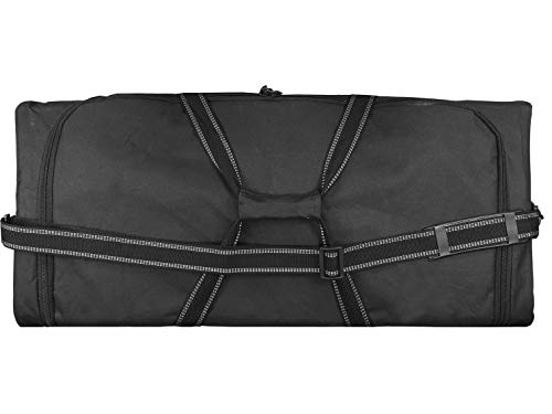 Roamlite Enorme 2-XL Bolsa de Viaje - Bolsas de Lona Muy Grandes para Kit de Gimnasio Deportivo, Equipo, de Fiesta, Almacenamiento o Lavandería - Poliéster 86cm x36cmx36cm 110 litros - Negro RL34