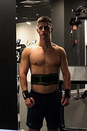 Roar® Cinturón Lumbar Gimnasio, Cinturon gimnasio hombre y mujer, Cinturon halterofilia, Powerlifting, Crossfit, Levantamiento Peso, Musculacion, Cinturon gym hombre, Cinturon pesas (Verde Militar, S) Roar® Cinturón Lumbar Gimnasio, Cinturon gimnasio hombre y mujer, Cinturon halterofilia, Powerlifting, Crossfit, Levantamiento Peso, Musculacion, Cinturon gym hombre, Cinturon pesas (Verde Militar, S)
