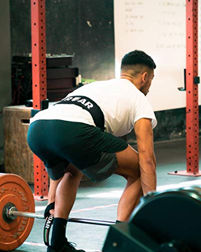 Roar® Cinturón Lumbar Gimnasio, Cinturon Gimnasio Hombre y Mujer, Cinturon Halterofilia, Powerlifting, Crossfit, Levantamiento Peso, Musculacion, Cinturon Gym Hombre, Cinturon Pesas (Negro, XS) Roar® Cinturón Lumbar Gimnasio, Cinturon Gimnasio Hombre y Mujer, Cinturon Halterofilia, Powerlifting, Crossfit, Levantamiento Peso, Musculacion, Cinturon Gym Hombre, Cinturon Pesas (Negro, XS)