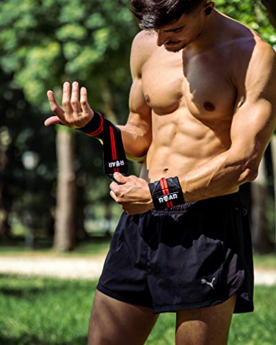 Roar® Muñequeras Deportivas, Muñequeras Crossfit Hombre y Mujer, Muñequeras Gym Hombre, Wrist Wraps, Muñequera Crossfit, Muñequeras Gimnasio, Calistenia, Musculacion, Halterofilia (Rojo) Roar® Muñequeras Deportivas, Muñequeras Crossfit Hombre y Mujer, Muñequeras Gym Hombre, Wrist Wraps, Muñequera Crossfit, Muñequeras Gimnasio, Calistenia, Musculacion, Halterofilia (Rojo)