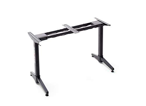 Robas Lund 40180GS3 Estructura de Escritorio Regulable en Altura, Negro, DX Racer 7