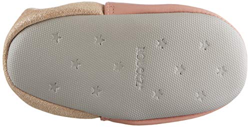 Robeez Ballet Mouse, Pantuflas Bebé-Niñas, Rose Peche Metal, 21 EU