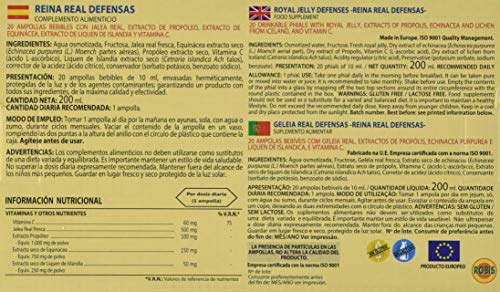 Robis Reina Real Defensas Jalea Real 2560 mg 20 Ampollas
