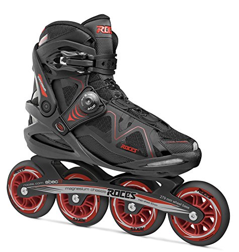 Roces Gymnasium Inline Skate para Hombres, Hombres, Negro/Rojo, 39 Roces Gymnasium Inline Skate para Hombres, Hombres, Negro/Rojo, 39