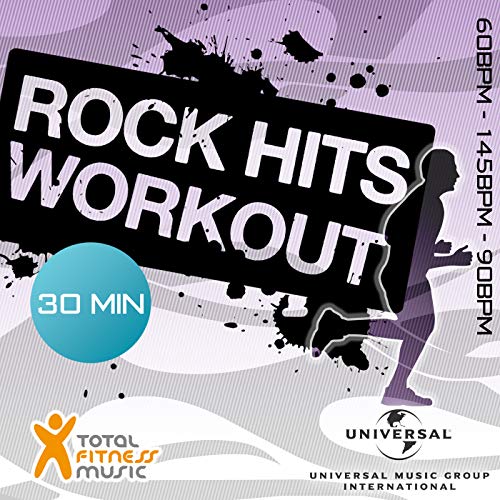 Rock Hits Workout 60 - 145 - 90bpm Ideal For Cardio Machines, Circuit Training, Jogging, Gym Cycle & General Fitness Rock Hits Workout 60 - 145 - 90bpm Ideal For Cardio Machines, Circuit Training, Jogging, Gym Cycle & General Fitness