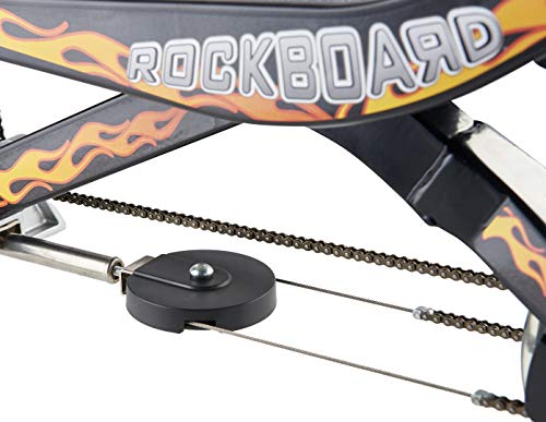 Rockboard RBX - Patinete con Volante de inercia - Patinete basculante - Amortiguador de presión de Aire - Patinete accionado con Frenos - para niños a Partir de 7 años - Verde