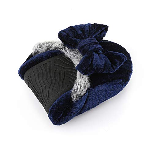 RockDove - Ballet de terciopelo arrugado para mujer RockDove - Ballet de terciopelo arrugado para mujer