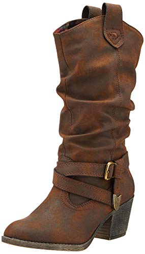 Rocket Dog Sidestep, Botas Camperas Mujer, Marrón (Brown Graham), 40 EU