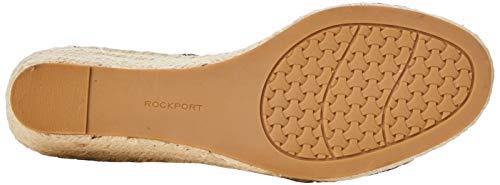 Rockport Marah Lace Sandal, Sandalias con Plataforma Mujer, Negro 002, 37 EU