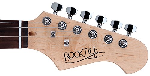 Rocktile Banger - Pack de 7 piezas, guitarra eléctrica, sunburst