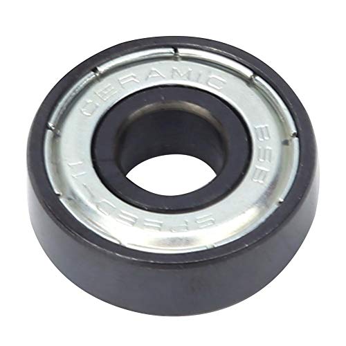 Rodamiento, Negro Rodamiento para patines de alta precisión y alta velocidad, CERÁMICA BSB SPEED-11 para patines Rodamiento, Negro Rodamiento para patines de alta precisión y alta velocidad, CERÁMICA BSB SPEED-11 para patines