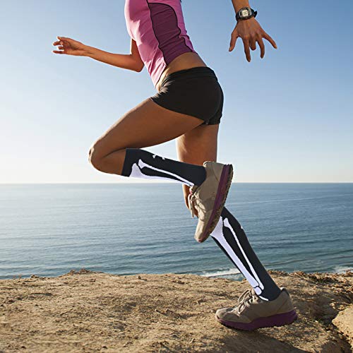 Rodilla Alta Calcetines y Medias de Compresión para Hombres y Mujeres 20-30 mmHg 2 pares for Ejercicio,Correr,Enfermeras,Médico,Embarazo,Maternidad,Viajes,Vuelo,Aumenta la Resistencia,Reduce la Fatiga Rodilla Alta Calcetines y Medias de Compresión para Hombres y Mujeres 20-30 mmHg 2 pares for Ejercicio,Correr,Enfermeras,Médico,Embarazo,Maternidad,Viajes,Vuelo,Aumenta la Resistencia,Reduce la Fatiga