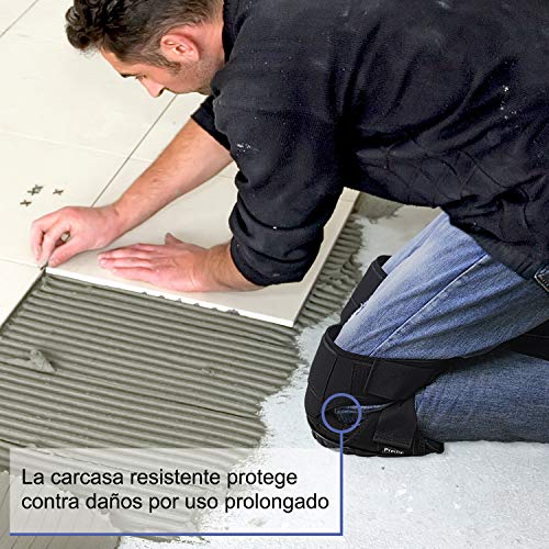 Rodilleras de trabajo Preciva Rodilleras Profesionales para el Trabajo, Almohadillas de Gel de precisión para la Rodilla, para la construcción, jardinería, con Fuertes Correas Dobles y fácil fijación Rodilleras de trabajo Preciva Rodilleras Profesionales para el Trabajo, Almohadillas de Gel de precisión para la Rodilla, para la construcción, jardinería, con Fuertes Correas Dobles y fácil fijación