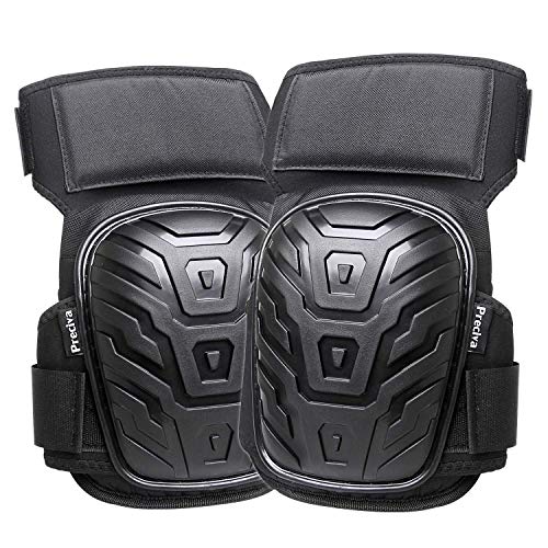 Rodilleras de trabajo Preciva Rodilleras Profesionales para el Trabajo, Almohadillas de Gel de precisión para la Rodilla, para la construcción, jardinería, con Fuertes Correas Dobles y fácil fijación Rodilleras de trabajo Preciva Rodilleras Profesionales para el Trabajo, Almohadillas de Gel de precisión para la Rodilla, para la construcción, jardinería, con Fuertes Correas Dobles y fácil fijación
