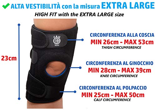 Rodilleras Menisco y Ligamento Ortopedica - Rodilleras Crossfit - Rodillera Rotuliana Para Deporte y Rehabilitación - Rodillera Menisco Deportiva con DOBLES ESTABILIZADORES y FUNDA PROTECTORA Incluida