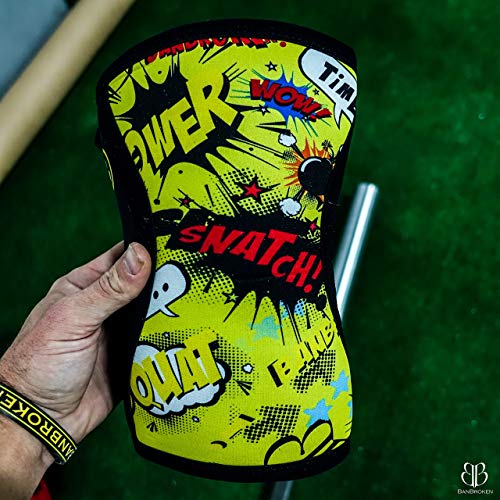 Rodilleras YELLOW FUN (2 unds) - 5mm Knee Sleeves - Halterofilia, deporte funcional, CrossFit, Levantamiento de Pesas, Running y otros deportes. UNISEX AMARILLO 1 PAR (M) Rodilleras YELLOW FUN (2 unds) - 5mm Knee Sleeves - Halterofilia, deporte funcional, CrossFit, Levantamiento de Pesas, Running y otros deportes. UNISEX AMARILLO 1 PAR (M)