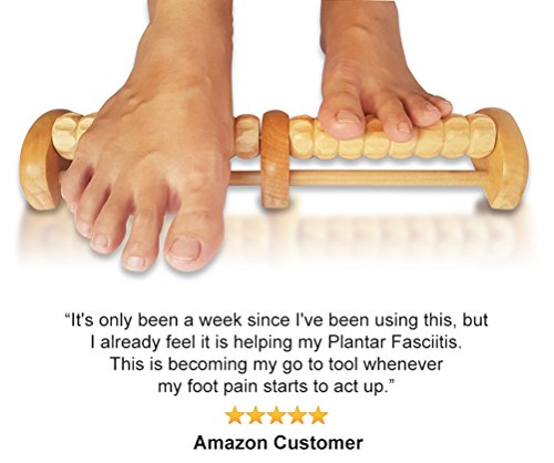 Rodillo masajeador de pies - Fascitis plantar, alivio del punto gatillo - Herramienta de reflexología de acupresión para dolor de pies, relajación Rodillo masajeador de pies - Fascitis plantar, alivio del punto gatillo - Herramienta de reflexología de acupresión para dolor de pies, relajación