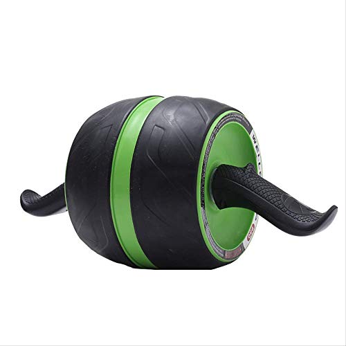 Rodillo Rueda,Rueda Abdominal Rueda Abdomen Rueda Rebote automático Rueda única Rueda músculo Abdominal Mute Roll Vientre Abdomen Equipo Fitness