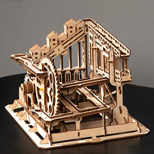 ROKR Mechanical Gears DIY Building Kit Modelo mecánico Kit de construcción con Bolas para Adolescentes y Adultos (Cog Coaster)