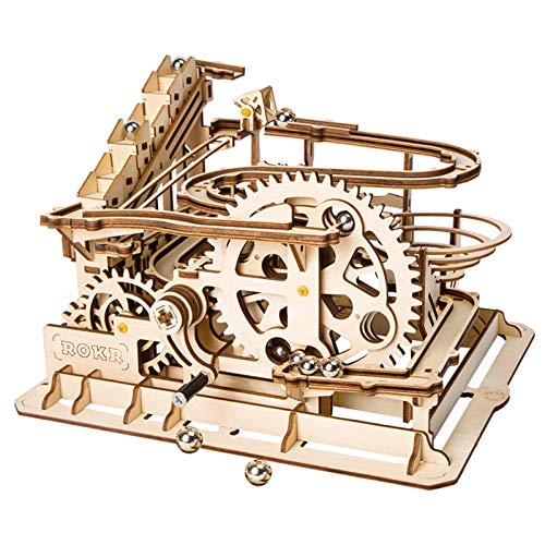 ROKR Puzzle 3D Madera Maquetas para Montar Modelo mecánico Kit de construcción con Bolas para Adolescentes y Adultos (Waterwheel Coaster) ROKR Puzzle 3D Madera Maquetas para Montar Modelo mecánico Kit de construcción con Bolas para Adolescentes y Adultos (Waterwheel Coaster)