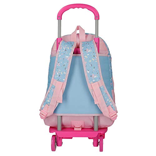 Roll Road 45526N1, Mochila para Niño Doble Compartimento, 44 cm, 19.6 litros, Azul