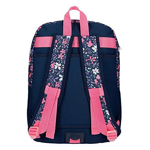 Roll Road Spring Mochila Escolar Adaptable a Carro Multicolor 30x40x13 cms Poliéster 0.24L