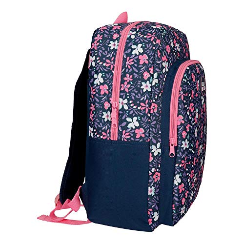 Roll Road Spring Mochila Escolar Adaptable a Carro Multicolor 30x40x13 cms Poliéster 0.24L