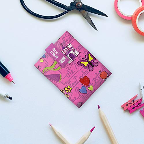 Roll'eat - Boc'n'Roll Kids | Bolsa Merienda Infantil Porta Bocadillos, Envoltorio Reutilizable y Ecológico sin BPA, Princesas Rosa Roll'eat - Boc'n'Roll Kids | Bolsa Merienda Infantil Porta Bocadillos, Envoltorio Reutilizable y Ecológico sin BPA, Princesas Rosa
