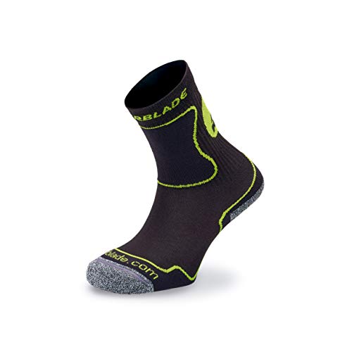 Rollerblade CALCETIN Kids, Niños, Negro/Verde, XS Rollerblade CALCETIN Kids, Niños, Negro/Verde, XS