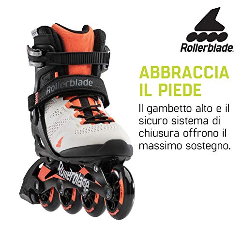 Rollerblade Patines Macroblade 80 W Gris