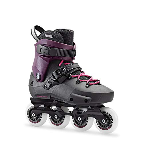 Rollerblade Patines Twister Edge W, Mujeres, Negro/Purpureo, 36 1/2 Rollerblade Patines Twister Edge W, Mujeres, Negro/Purpureo, 36 1/2
