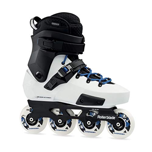 Rollerblade Twister Edge X Patines Blanco, Adultos Unisex, White/Royal Blue, 260