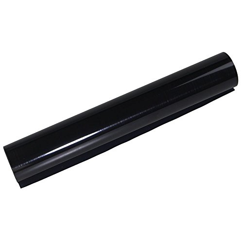 Rollo de vinilo para transferencia de calor, vinilo HTV mate para camisetas, rollo de 30,5 cm x 3 metros 30*150cm negro