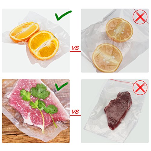 Rollos para Envasadora Sellador de Vacío 3 packs 20cmx300cm y 3 packs 28cmx300cm Bolsas Profesional para la Conservación de Alimentos Protector la Comida para Cocina Rollos para Envasadora Sellador de Vacío 3 packs 20cmx300cm y 3 packs 28cmx300cm Bolsas Profesional para la Conservación de Alimentos Protector la Comida para Cocina