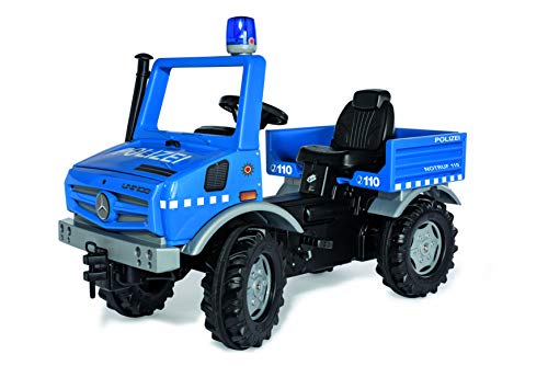 Rolly Toys- RollyUnimog Polizii Edition 2020-Bicicleta Infantil con Pedal, Incluye luz RollyFlashlight, Asiento Ajustable, neumáticos silenciosos. (038251) Rolly Toys- RollyUnimog Polizii Edition 2020-Bicicleta Infantil con Pedal, Incluye luz RollyFlashlight, Asiento Ajustable, neumáticos silenciosos. (038251)