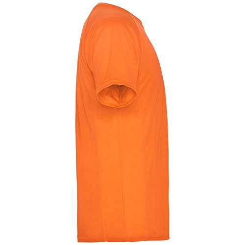 ROLY Camiseta técnica de Hombre Montecarlo, Naranja Fluorescente (L)