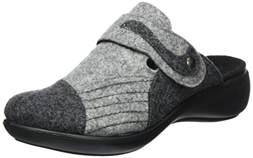 Romika Ibiza Home 306, Zapatillas de Estar por casa con talón Abierto Mujer, Gris (Grau 710), 42 EU Romika Ibiza Home 306, Zapatillas de Estar por casa con talón Abierto Mujer, Gris (Grau 710), 42 EU