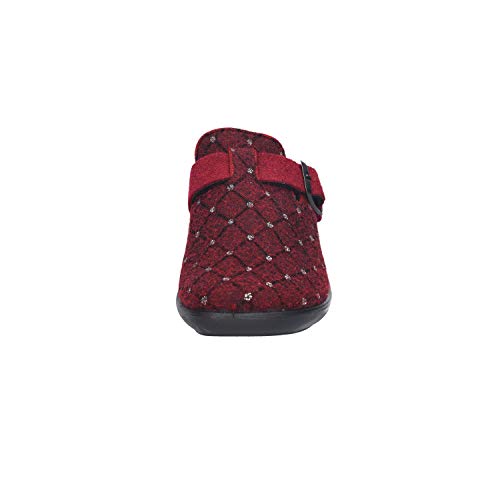 Romika Ibiza Home 307, Zapatillas de Estar por casa Mujer, Rojo (Rot 154 400), 42 EU Romika Ibiza Home 307, Zapatillas de Estar por casa Mujer, Rojo (Rot 154 400), 42 EU