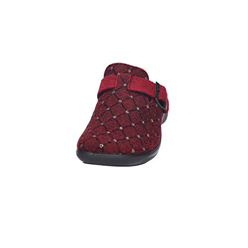 Romika Ibiza Home 307, Zapatillas de Estar por casa Mujer, Rojo (Rot 154 400), 42 EU Romika Ibiza Home 307, Zapatillas de Estar por casa Mujer, Rojo (Rot 154 400), 42 EU