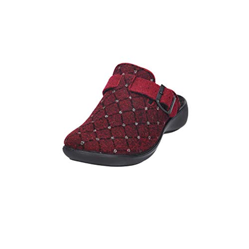 Romika Ibiza Home 307, Zapatillas de Estar por casa Mujer, Rojo (Rot 154 400), 42 EU Romika Ibiza Home 307, Zapatillas de Estar por casa Mujer, Rojo (Rot 154 400), 42 EU