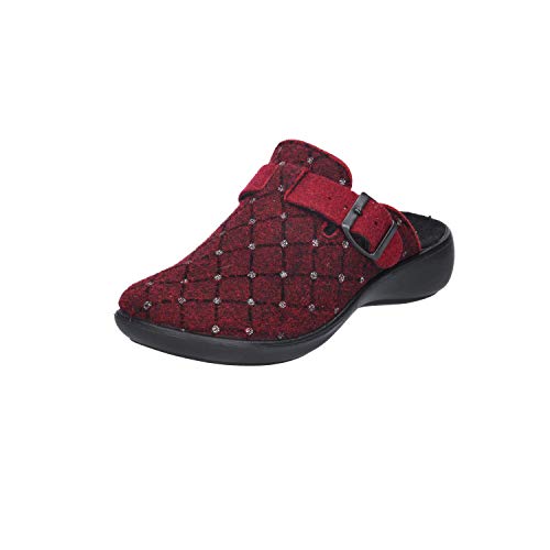 Romika Ibiza Home 307, Zapatillas de Estar por casa Mujer, Rojo (Rot 154 400), 42 EU Romika Ibiza Home 307, Zapatillas de Estar por casa Mujer, Rojo (Rot 154 400), 42 EU