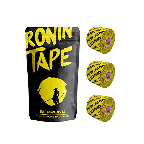 RoninTape Seppuku - Pack 3 Tape - Tape Premium Crossfit, Hookgrip, Barbell, Bar