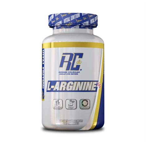 Ronnie Coleman Signature Series L-Arginina XX Suplemento 100 Cápsulas 100 g