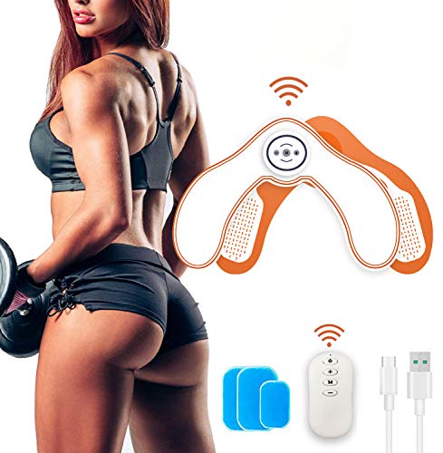 ROOTOK Electroestimulador Gluteos,Gluteos Estimulador de Glúteos Herramientas Nalgas HipTrainer para la Cadera Mujer Inteligente Hip Instructor Modelling Firing Ayuda a Levantar la Cadera