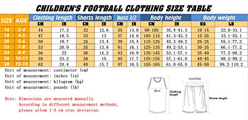 Ropa de fútbol Traje infantil, Modric 10 Rakitić 7 Perišić 4 Camiseta y pantalones cortos de fútbol Jersey, Croacia 2020 local y visitante fan Equipo Entrenamiento Uniforme deportivo-Home No 7-24 Ropa de fútbol Traje infantil, Modric 10 Rakitić 7 Perišić 4 Camiseta y pantalones cortos de fútbol Jersey, Croacia 2020 local y visitante fan Equipo Entrenamiento Uniforme deportivo-Home No 7-24
