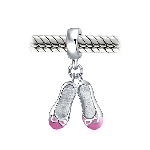 Rosa Prima Ballerina Ballet Zapatilla Colgante Abalorio Encanto Para La Mujer Adolescente 925 Encaja Pulsera Europea Rosa Prima Ballerina Ballet Zapatilla Colgante Abalorio Encanto Para La Mujer Adolescente 925 Encaja Pulsera Europea
