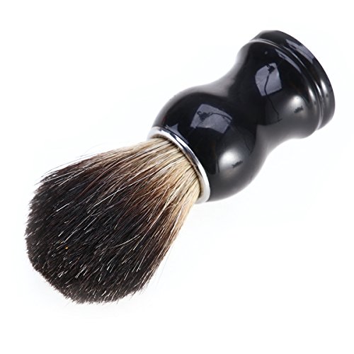 ROSENICE Brocha de Afeitar de Pelo de Tejón con Mango para Hombres Accesorio para Afeitado ROSENICE Brocha de Afeitar de Pelo de Tejón con Mango para Hombres Accesorio para Afeitado